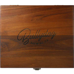 PCNA 1022-17 - Juego de vino de madera y metal Graze