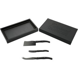 PCNA 1034-25 - Modena Black Cheese &amp; Serving Set