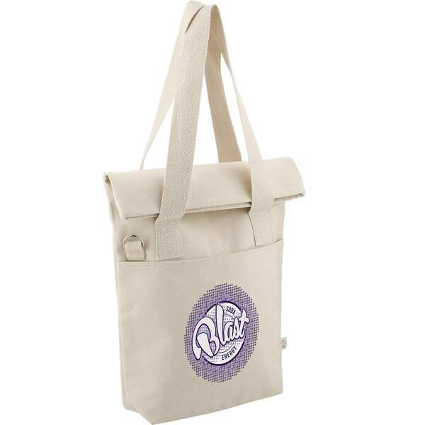 Organic 16oz Cotton Commuter Tote - PCNA 7901-21