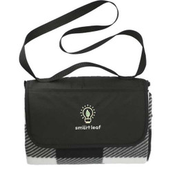 PCNA 7951-12 - Oversized 6 Round Recycled PET Picnic Blanket