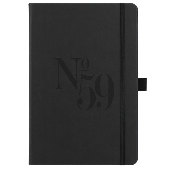 PCNA 2900-48 - Mano de 5,5" x 8,5" Diario reciclado de tapa dura