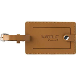 PCNA 7901-26 - Pineapple Leather Luggage Tag