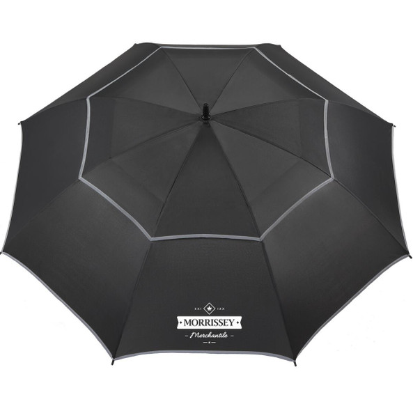 PCNA 5050-09 - 62" RPET Golf Umbrella w/ Reflective Trim