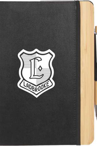 Diario de bambú Kia reciclado FSC de 5,5 x 8,5 pulgadas - PCNA 2900-54