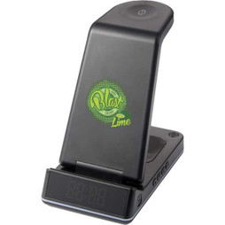 PCNA 7143-66 - TriCharge Plus 3-IN-1 Qi Wireless Charging Stand