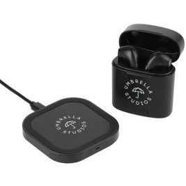 PCNA 7197-30 - Oros TWS Auto Pair Earbuds & Wireless Charging Pad