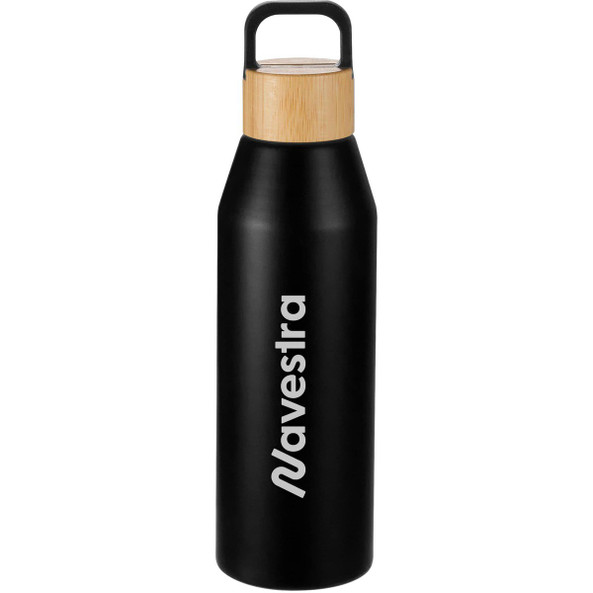 PCNA 1602-19 - Aspen 24 oz Recycled Bottle with FSC Bamboo Lid