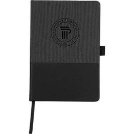 PCNA 2900-55 - 5.5" x 8.5" FSC Recycled Ribbed Bound Journal