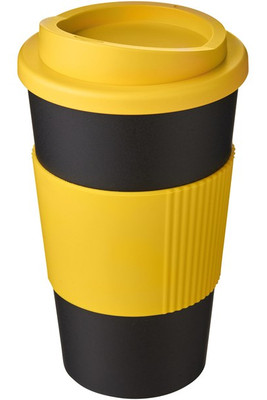 Americano® geïsoleerde beker van 350 ml met handgreep - EgotierPro 220002