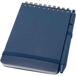 Thalaasa A6 hard cover ocean-bound notebook with ballpoint pen (black ink) - EgotierPro 107902