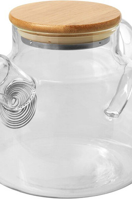 Seasons 113395 - Zen tea pot with strainer and bamboo lid