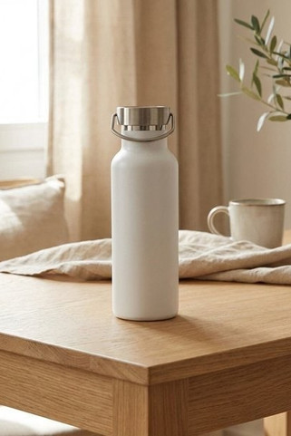 Bouteille d’eau Thor de 500 ml en acier inoxydable certifié RCS - EgotierPro 100819