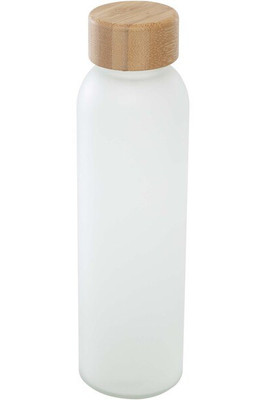 Lume 500 ml matná láhev ze sodnovápenatého skla s bambusovým víčkem - EgotierPro 100830