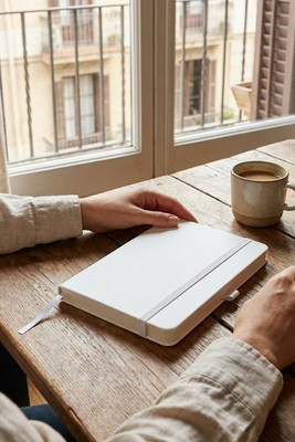 Spectrum Plus A6 hardcover notesbog - EgotierPro 107963