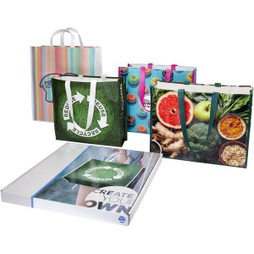 PF Concept 1PW010 - Boîte déchantillons de sacs shopping laminés