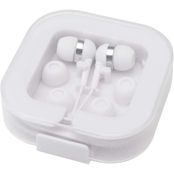 Écouteurs filaires type C Dofida avec étui de rangement en plastique recyclé - EgotierPro 124437