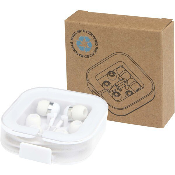 Baekdu wired Type-C headset with recycled plastic storage box - EgotierPro 124438