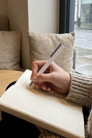 Ziguur recycled aluminium ballpoint pen (blue ink) - EgotierPro 107971