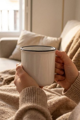 Bari 240 ml mok van keramiek - EgotierPro 100844