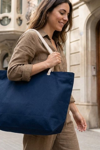 Florida 270 g/m² GRS recycled beach tote bag 18L - EgotierPro 120744