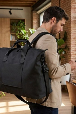 Sac de voyage Turner de 15,6" certifié GRS recyclé de 36 L - EgotierPro 120751