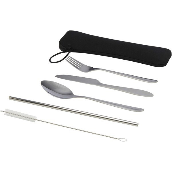 Sheen 5-piece stainless steel cutlery set - EgotierPro 113413