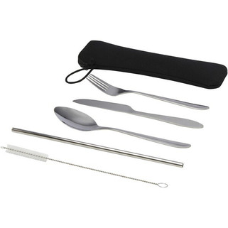 Sheen 5-piece stainless steel cutlery set - EgotierPro 113413