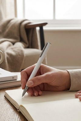 Ziguur recycled aluminium ballpoint pen (black ink) - EgotierPro 106129