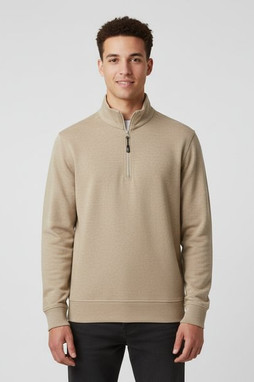 Elevate NXT 37546 - Tin unisex Aware™ tröja med kvartsdragkedja av återvunnet material