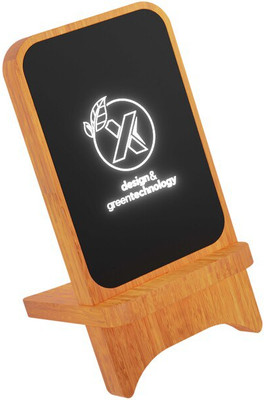 SCX.design 2PX062 - W16 15 W oplichtende draadloze houten standaard