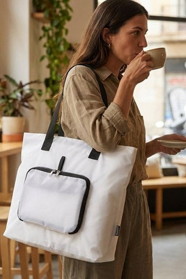 EcoFold RPET opvouwbare draagtas 16 l - EgotierPro 130091