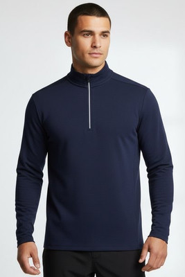 Roly R1031 - Estambul langærmet sweatshirt med halv lynlås til mænd