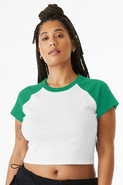 Bella+Canvas BE1201 - WOMENS MICRO RIB RAGLAN BABY TEE