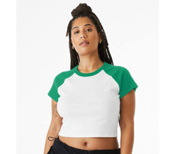 Bella+Canvas BE1201 - WOMENS MICRO RIB RAGLAN BABY TEE