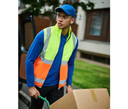 REGATTA RGS257 - HI-VIS PRO FULL ZIP GILET