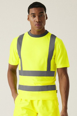 REGATTA RGS270 - HI-VIS PRO CONTRACT T-SHIRT