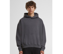 BUILD YOUR BRAND BY294 - STONEWASH HEAVY HOODIE