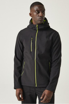 REGATTA RGA705 - NAVIGATE 2 LAYER HOODED SOFTSHELL JACKET