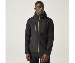 REGATTA RGA705 - Zweilagiges Softshell-Jacke mit Kapuze