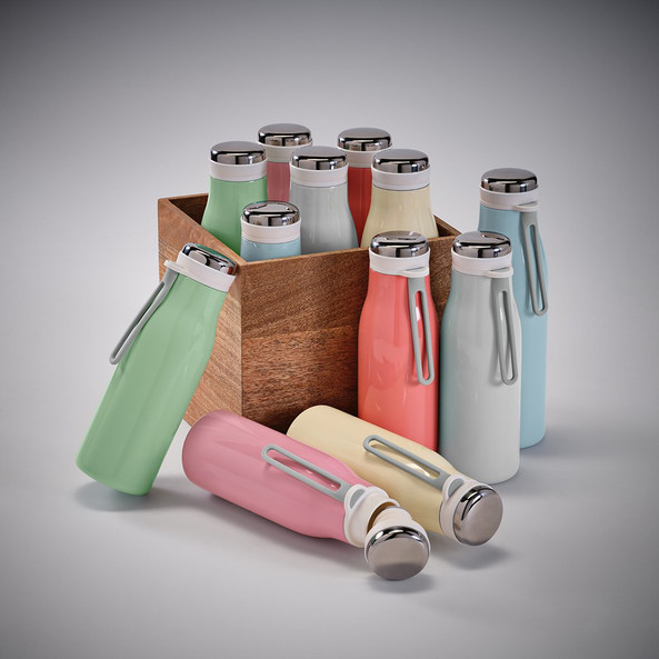 Aodaci ABT031 - Arkansas 350 Bottle rSS 400ml. Double wall, Leakproof and Handle