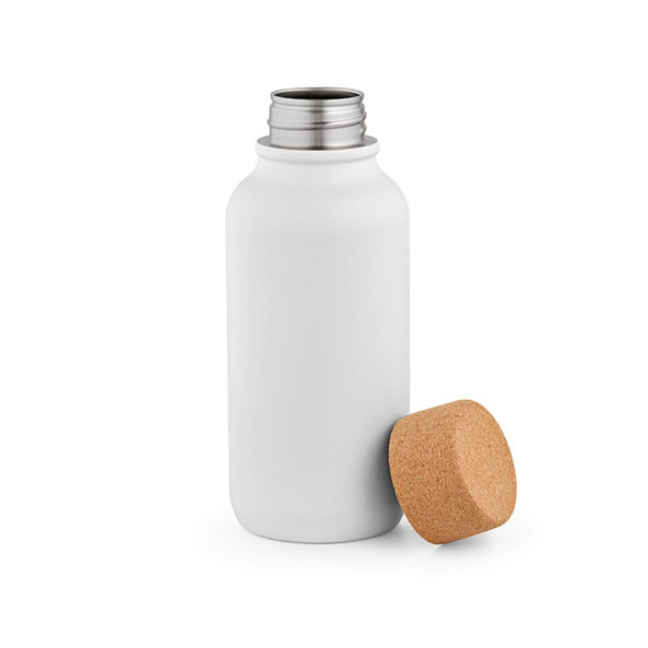 Aodaci ABT034 - Volga Bottle rSS and Cork lid 530ml. Single wall and Leakproof 
