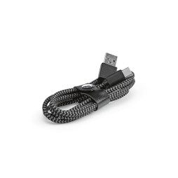 Aodaci ACB007 - Cavo Leibniz in rPET da 1 metro. Connessione USB-C a USB-A