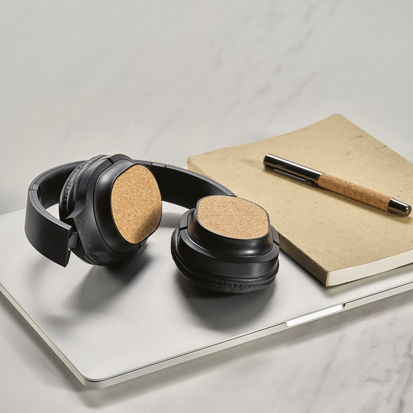Aodaci AHD004 - Faraday Headphones rABS and Cork 400mAh. 8h playtime
