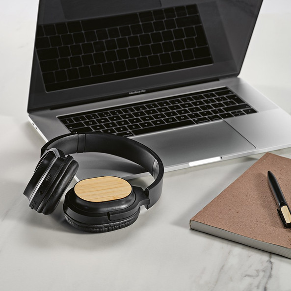 Aodaci AHD005 - Fleming Headphones rABS and Bamboo 400mAh. 8h playtime