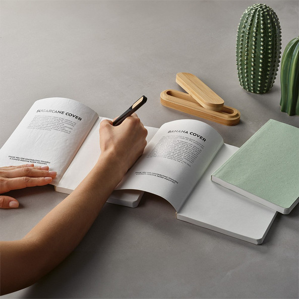 Aodaci ANT006 - Dostoevsky A5 Notebook Lemongrass. 80gsm recycled 196 pages