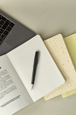 Aodaci ANT027 - Poe Notebook A5 Flax Paper 80 gsm 