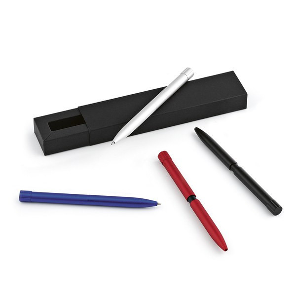 Aodaci APN009 - Borges Pen rAluminium. Black 1km Dokumental® ink