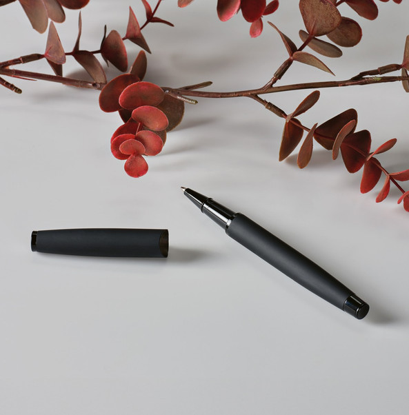 Aodaci APN071 - Stylo à bille Dreiser en Acier inoxydable recyclé Encre noire