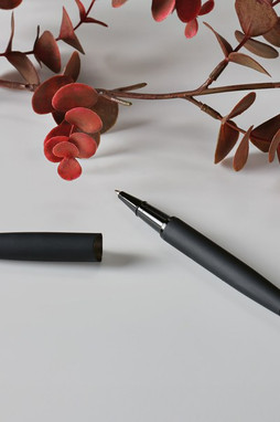Aodaci APN071 - Dreiser Pen rStainless Steel. Black 1km Dokumental® ink