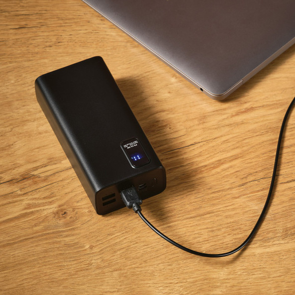 Aodaci APW006 - Hertz Powerbank rABS 30 000mAh. LED display. 30W Charges laptop